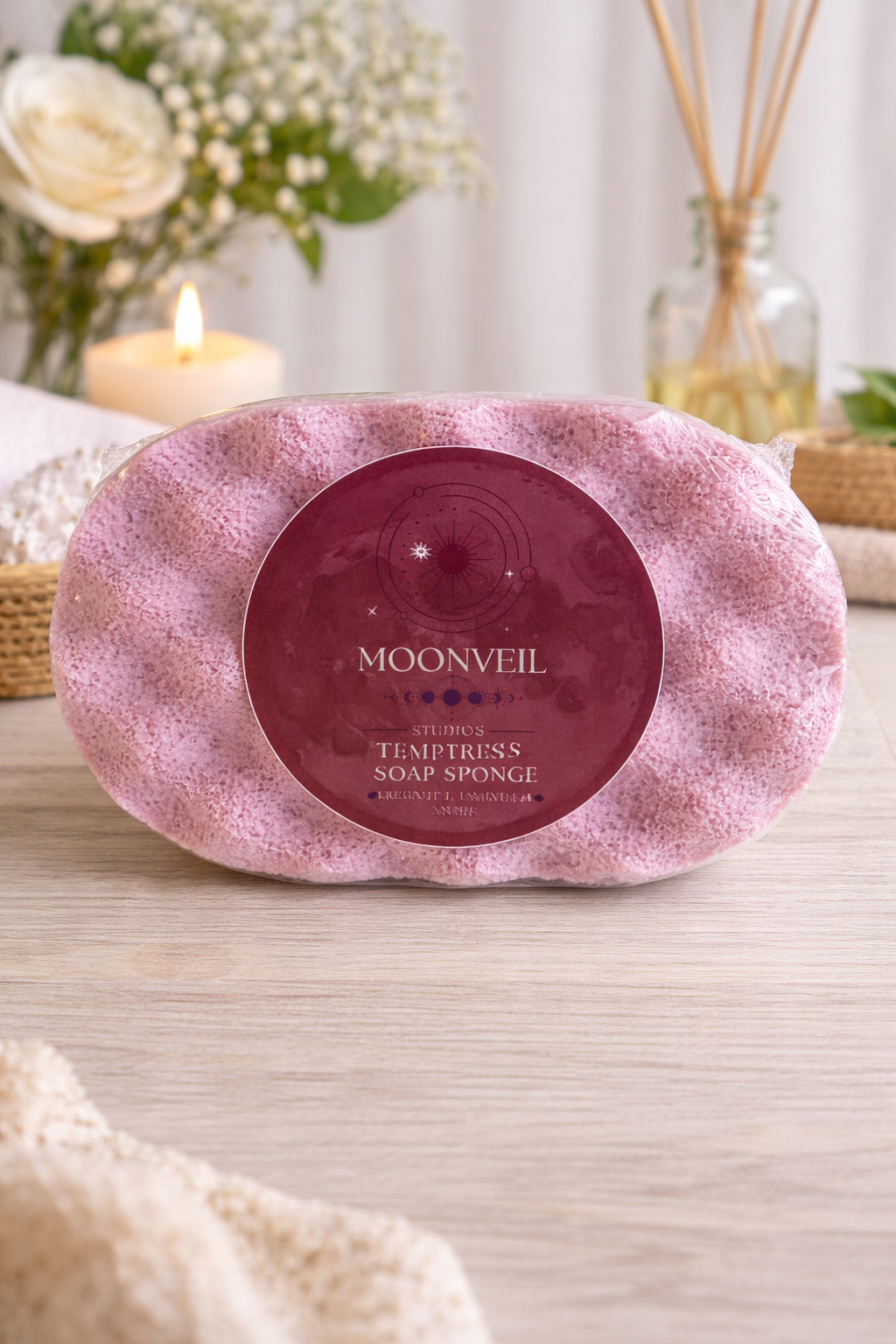 Temptress Soap Sponge (inspired by Black Opium) Luxury Fragrance Collection