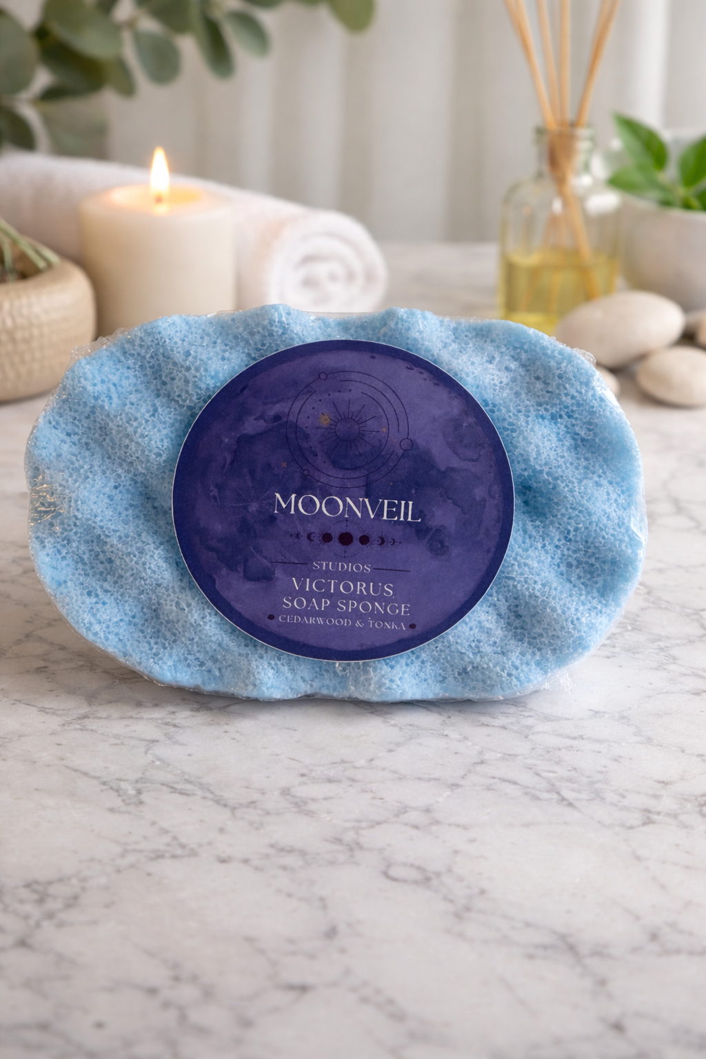 Victorus Soap Sponge (inspired by Invictus) Luxury Fragrance Collection
