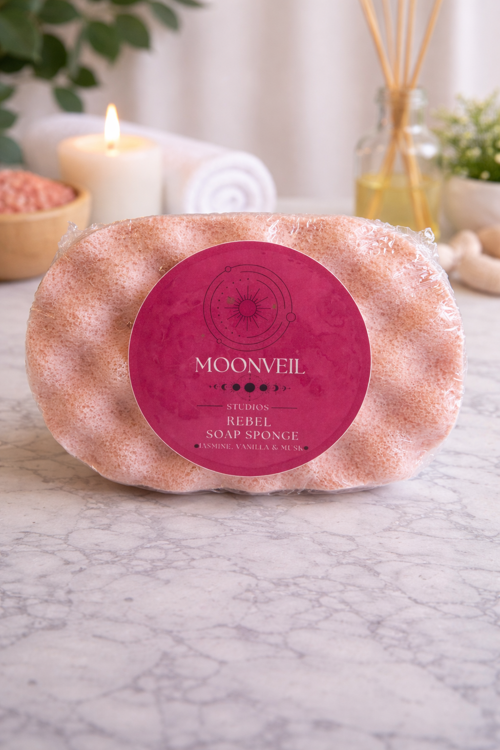 Rebel Soap Sponge (inspired by Good Girl) Luxury Fragrance Collection
